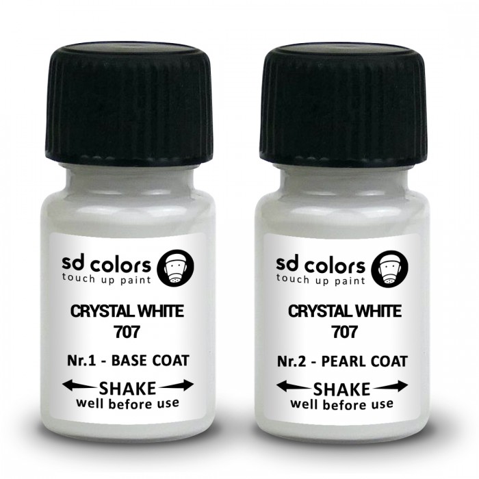 専用品　color harmony white force 100pcs SD COLORS CRYSTAL WHITE 707 BASE сompatible VOLVO New Touch