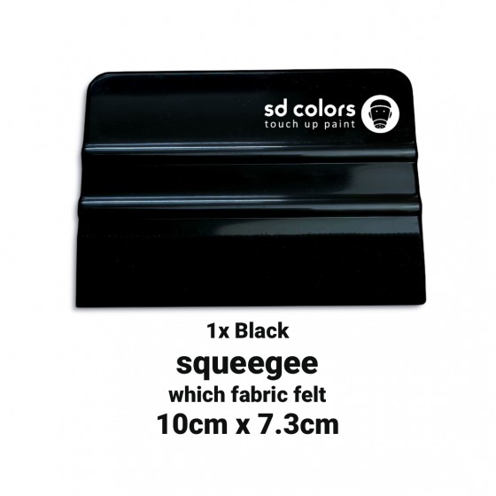Felt Edge Squeegee for Vinyl & Film Application - Standard Size (10 × 7.3 cm)