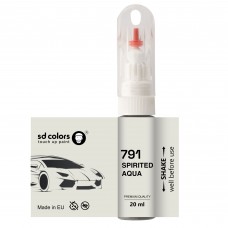 Touch Up Paint 20ml SPIRITED AQUA 791 for TOYOTA Scratch and Chip Repair Brush