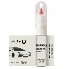 Touch Up Paint 20ml MODERN STEEL NH797M for HONDA Scratch and Chip Repair Brush