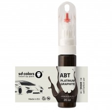 Touch Up Paint 20ml PLATINUM GRAPHITE ABT for KIA Scratch and Chip Repair Brush