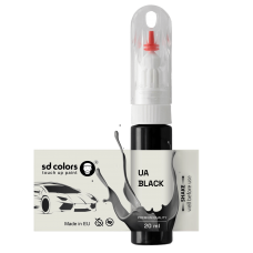 Touch Up Paint 20ml BLACK UA for FORD Scratch and Chip Repair Brush