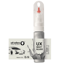 Touch Up Paint 20ml INGOT SILVER UX for FORD Scratch and Chip Repair Brush