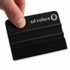 SD COLORS New Vinyl Wrap Squeegee Applicator Felt Edge Squeegee, for Adhesive Vinyl, Window Film, Contact Paper, Glass Decals, Craft Work, Car Tint Film