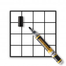 SD COLORS Grout Pen, BLACK Tile Paint Marker: Waterproof Grout Paint, Tile Grout Paint and Sealer Pens, Shower Tile and Floor Tile Grout Sealer, Tip 3mm