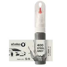 Touch Up Paint 20ml STEEL GREY 400 for BMW Scratch and Chip Repair Brush