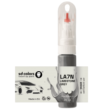 Touch Up Paint 20ml LIMESTONE GREY LA7N for VAG/VW/AUDI Scratch and Chip Repair Brush