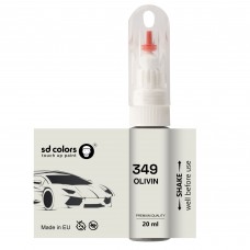 Touch Up Paint 20ml OLIVIN 349 for BMW Scratch and Chip Repair Brush