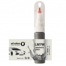 Touch Up Paint 20ml GRAPHITE GREY LM7W for VAG/VW/AUDI Scratch and Chip Repair Brush
