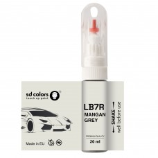 Touch Up Paint 20ml MANGAN GREY LB7R for VAG/VW/AUDI Scratch and Chip Repair Brush