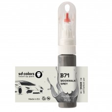 Touch Up Paint 20ml MOONWALK GREY B71 for BMW Scratch and Chip Repair Brush