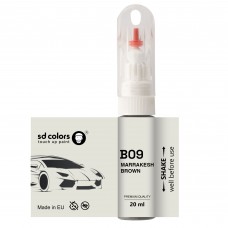 Touch Up Paint 20ml MARRAKESH BROWN B09 for BMW Scratch and Chip Repair Brush