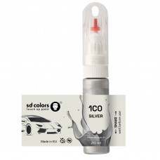 Touch Up Paint 20ml SILVER 1C0 for TOYOTA Scratch and Chip Repair Brush