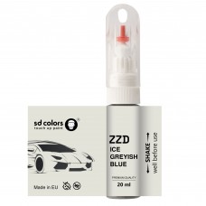 Touch Up Paint 20ml ICE GREYISH BLUE ZZD for SUZUKI Scratch and Chip Repair Brush