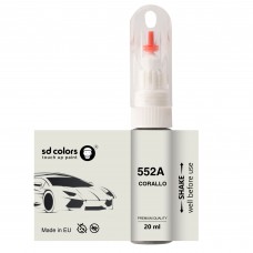 Touch Up Paint 20ml CORALLO 552A for FIAT Scratch and Chip Repair Brush