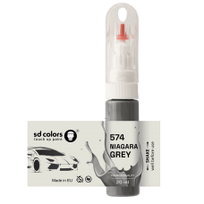 Touch Up Paint 20ml NIAGARA GREY 574 for JAGUAR/LAND ROVER Scratch and Chip Repair Brush