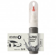 Touch Up Paint 20ml MURANO GREEN LZ6Q for VAG/VW/AUDI Scratch and Chip Repair Brush