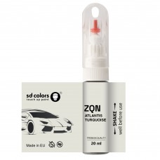 Touch Up Paint 20ml ATLANTIS TURQUOISE ZQN for SUZUKI Scratch and Chip Repair Brush