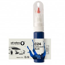 Touch Up Paint 20ml LAPISLUXURY BLUE C24 for BMW Scratch and Chip Repair Brush