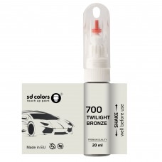 Touch Up Paint 20ml TWILIGHT BRONZE 700 for VOLVO Scratch and Chip Repair Brush
