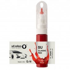 Touch Up Paint 20ml CLASSIC RED SU for MAZDA Scratch and Chip Repair Brush