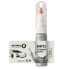 Touch Up Paint 20ml CHASTE WHITE PT for MAZDA Scratch and Chip Repair Brush